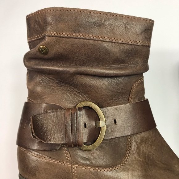 Pikolinos Brujas brown slouchy ankle boot - Picture 4 of 8